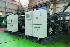 Batching Chiller Installation At Construction Site